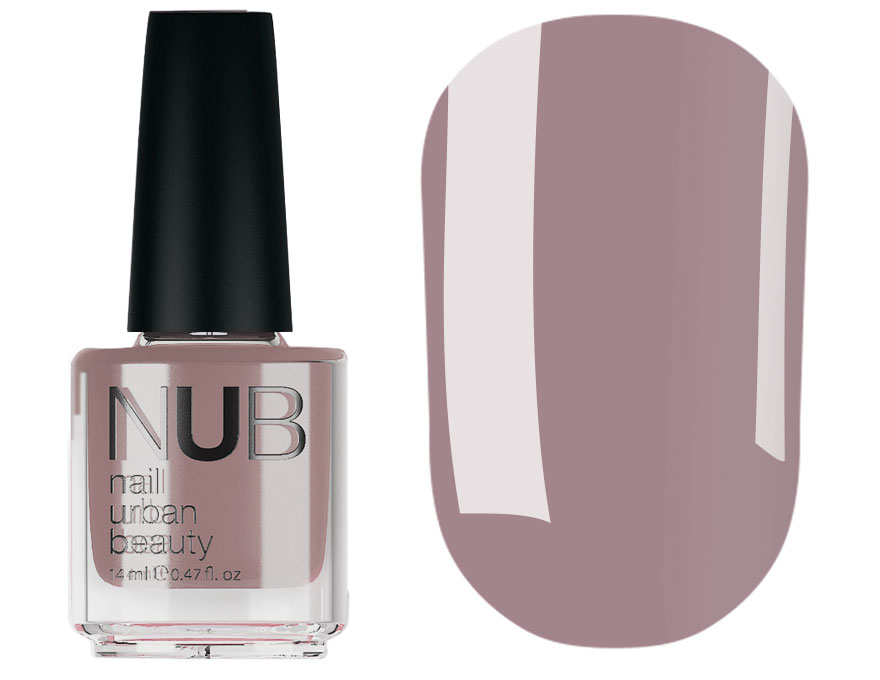 Nail polish NUB 056 Michigan Avenue (gray-lilac, enamel), 14 ml
