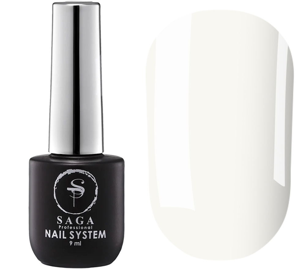 SAGA professional Top Ivory - milk top without sticky layer, 9 ml