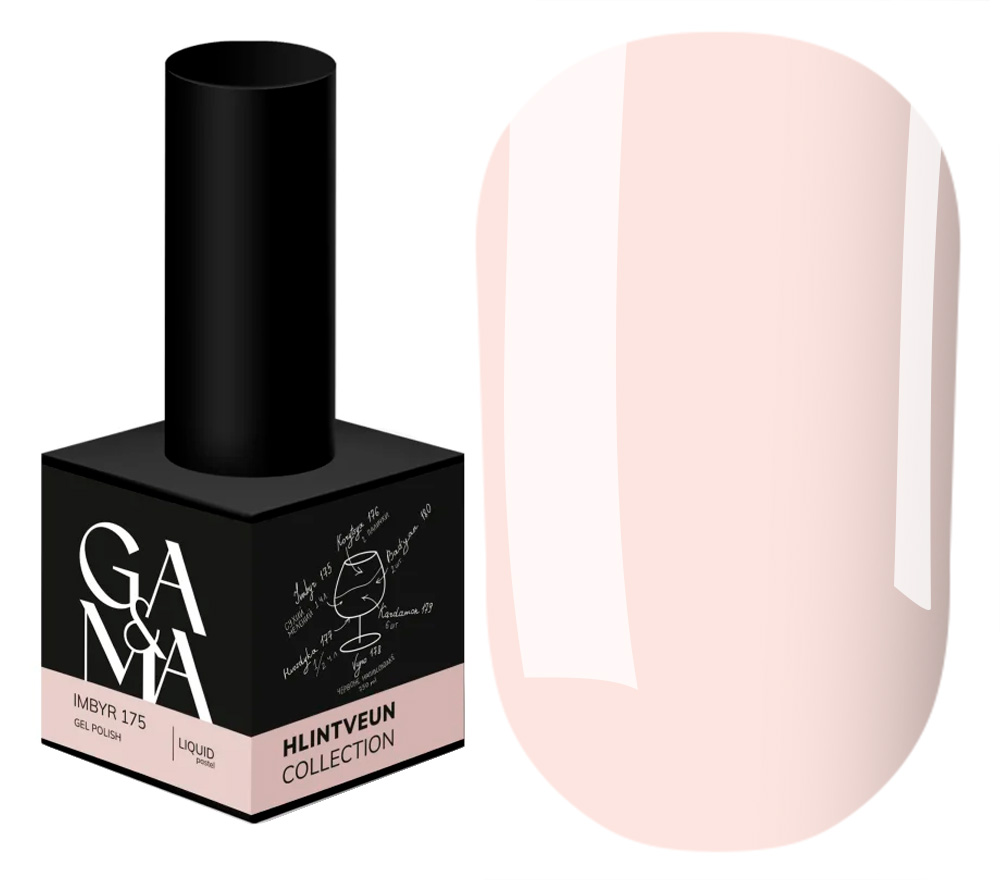 GA&MA Гель-лак Hlintveyn collection 175 imbyr, 10 мл