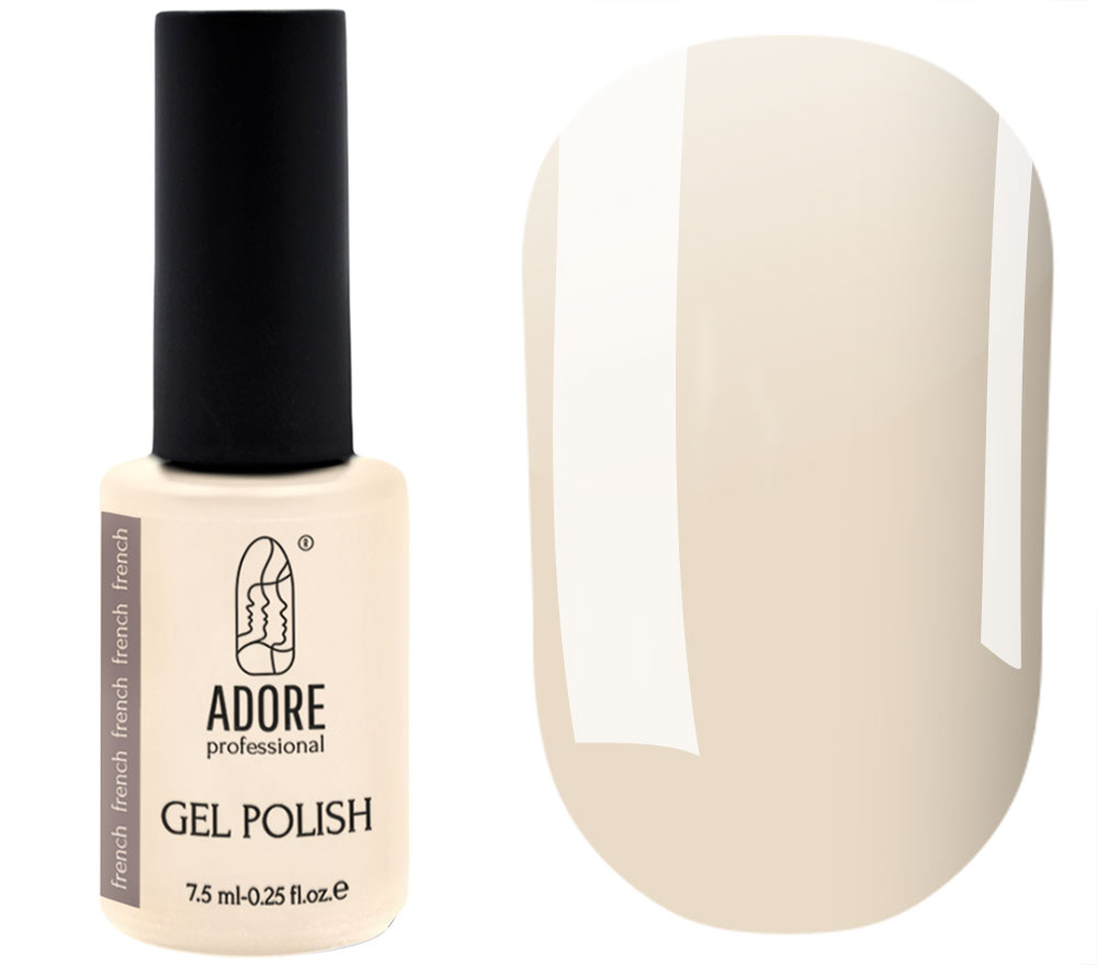 Gel Polish ADORE Professional No. F-003 (porcelain, enamel), 7.5 ml Gel Polish ADORE Professional No. F-003 (porcelain, enamel), 7.5 ml