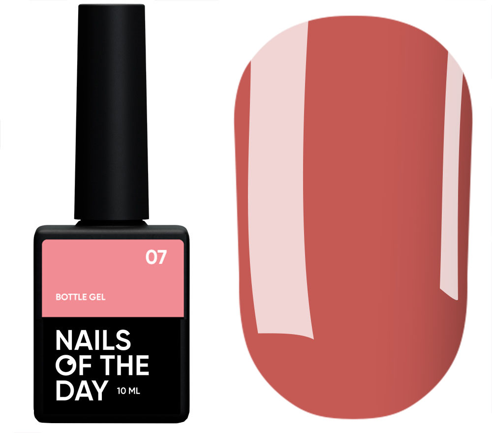 Nails Of The Day Nail Bottle Gel No. 07, 10 ml