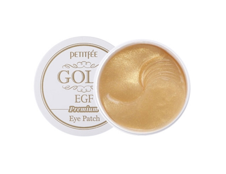 PETITFEE Premium Gold & EGF Eye Patch Hydrogel eye patches with gold, 60 pcs