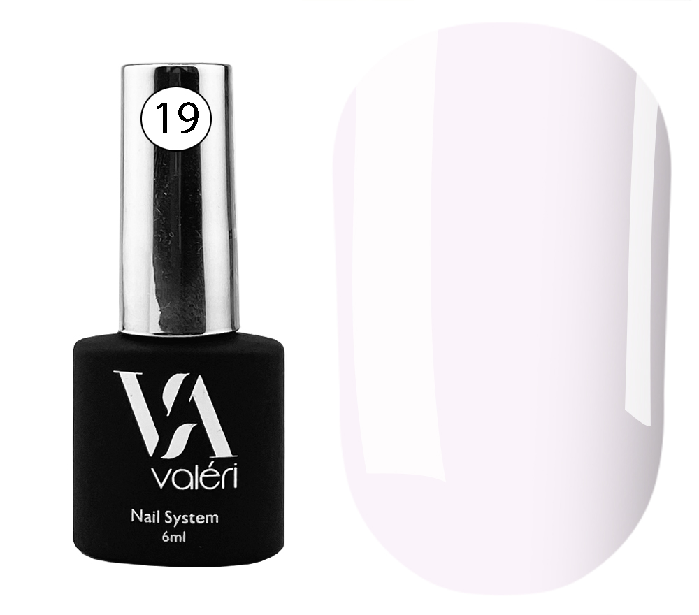 Valeri Nail base French Base 019 (pale pink, enamel), 6 ml Valeri Nail base French Base 019 (pale pink, enamel), 6 ml