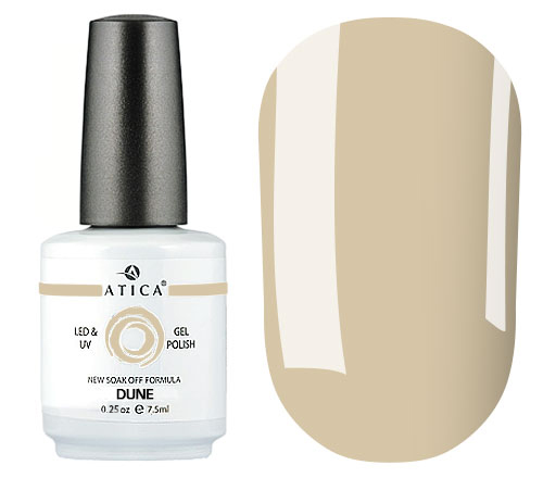 Atica Dune GPM163 gel-varnish (beige, enamel), 7.5 ml