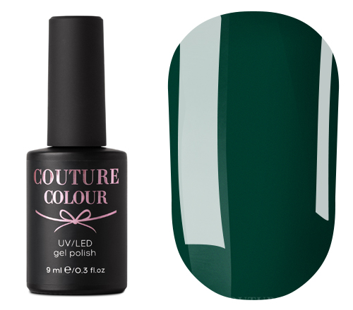 Гель-лак Couture Colour №121 (темно-зеленый, эмаль), 9 мл Гель-лак Couture Colour №121 (темно-зеленый, эмаль), 9 мл