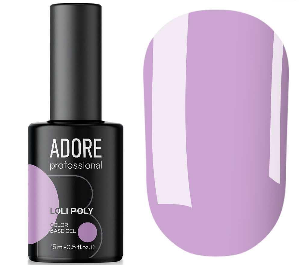 ADORE База для ногтей Loli Poly-Base №01, 15 мл