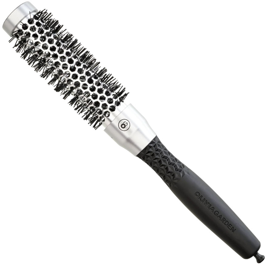Olivia Garden Thermobrushing Essential Blowout Classic Silver 25 mm
