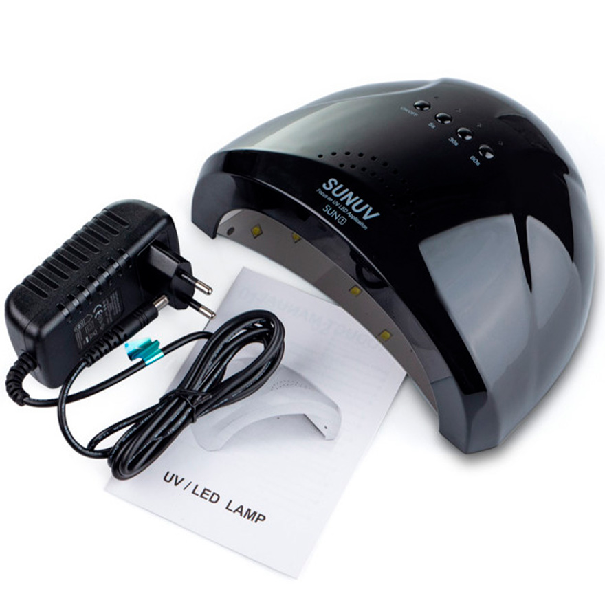 SUNUV New generation universal lamp SUN 1 Black LED+UV 48Bt (1 year warranty)