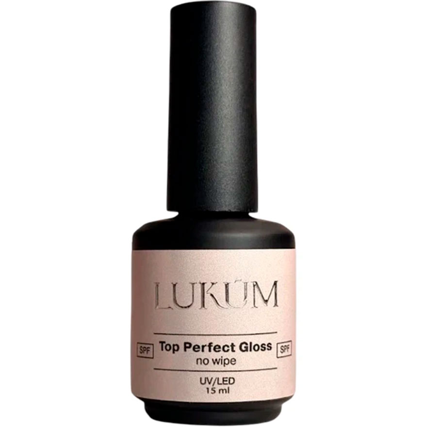 Lukum Топ для ногтей Perfect Top Gloss, 15 мл