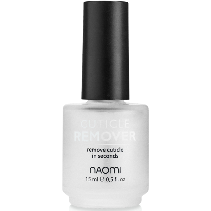 Naomi Cuticle Remover - cuticle remover gel with brush, 15 ml Naomi Cuticle Remover - cuticle remover gel with brush, 15 ml