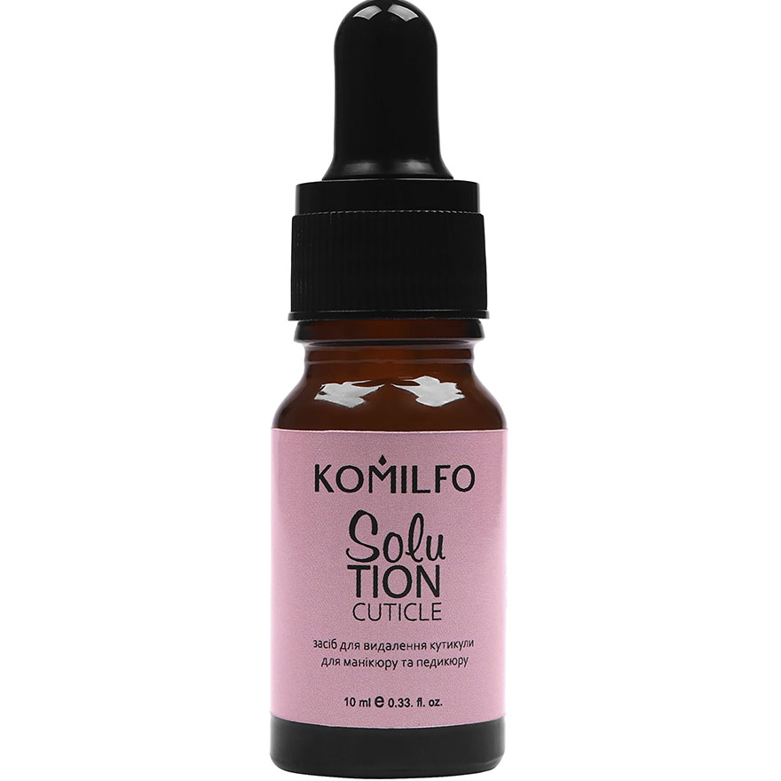 Komilfo Solution Cuticle Remover - Cuticle Remover, alkaline, 10 ml