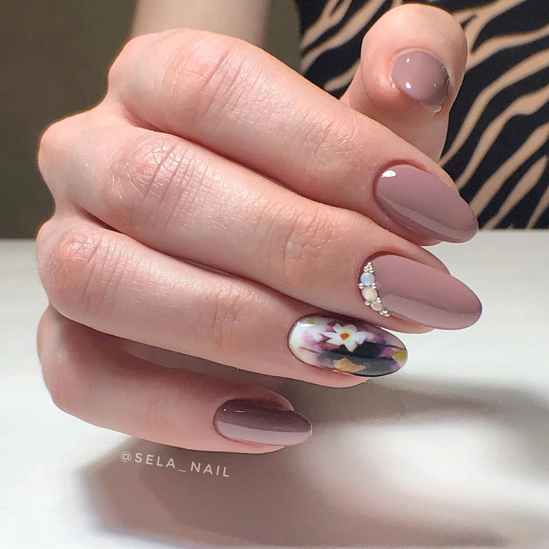 Gel polish Kodi Professional No. CN 090 (Rozheve cocoa, enamel), 7 ml