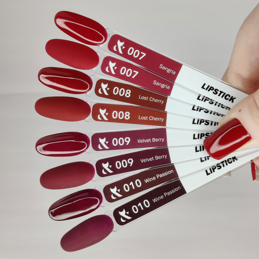 FOX gel varnish No. 408 (dark brown, enamel), 6 ml