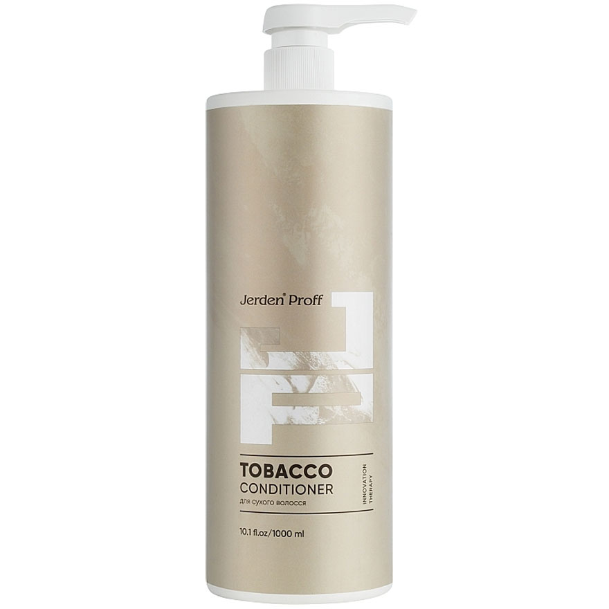 Jerden Proff TOBACCO Увлажняющий кондиционер с маслом ванили и мочевиной, 1000 мл