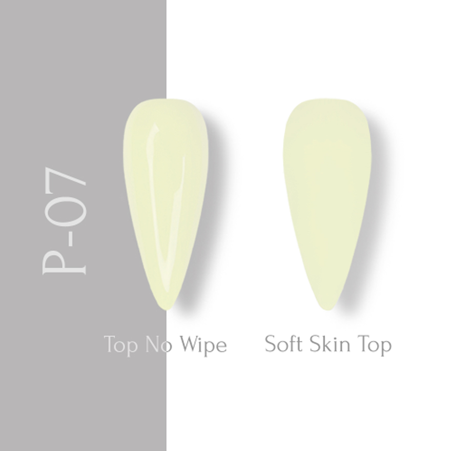 Gel polish ADORE Professional P-07 (pastel yellow-lemon, enamel), 7.5 ml