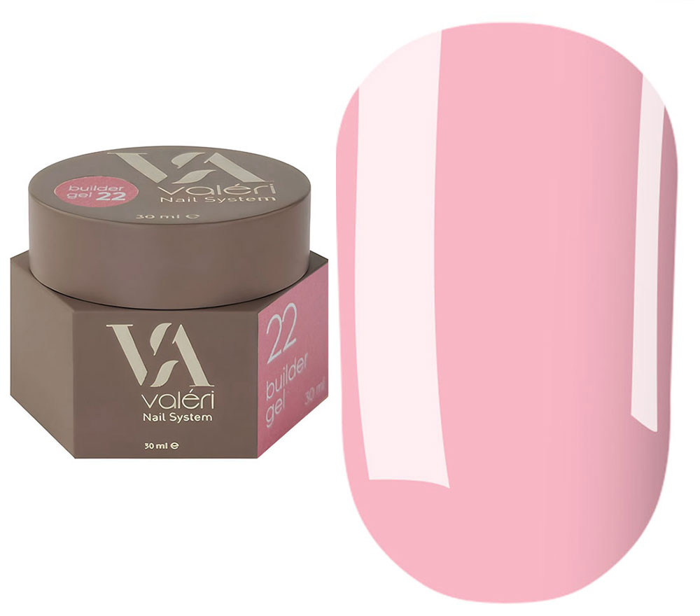 Valeri Гель для ногтей Builder Gel 22, 30 мл Valeri Гель для ногтей Builder Gel 22, 30 мл