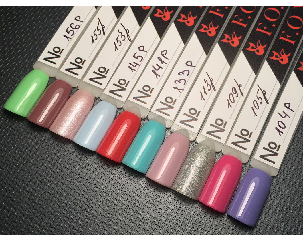 FOX gel varnish No. 113 (light pink, enamel), 7 ml