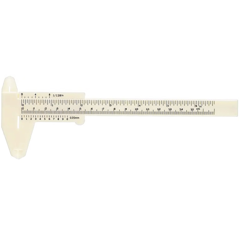Eyebrow caliper, white