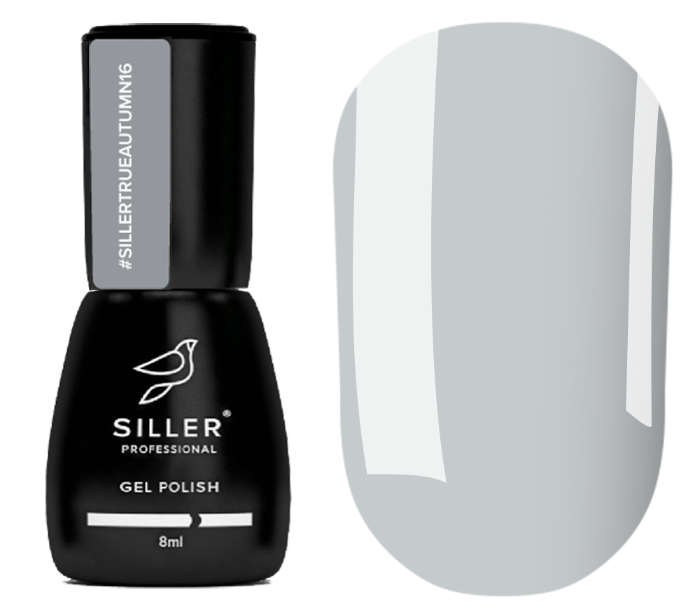 Siller Gel polish for nails True Autumn №16, 8 ml