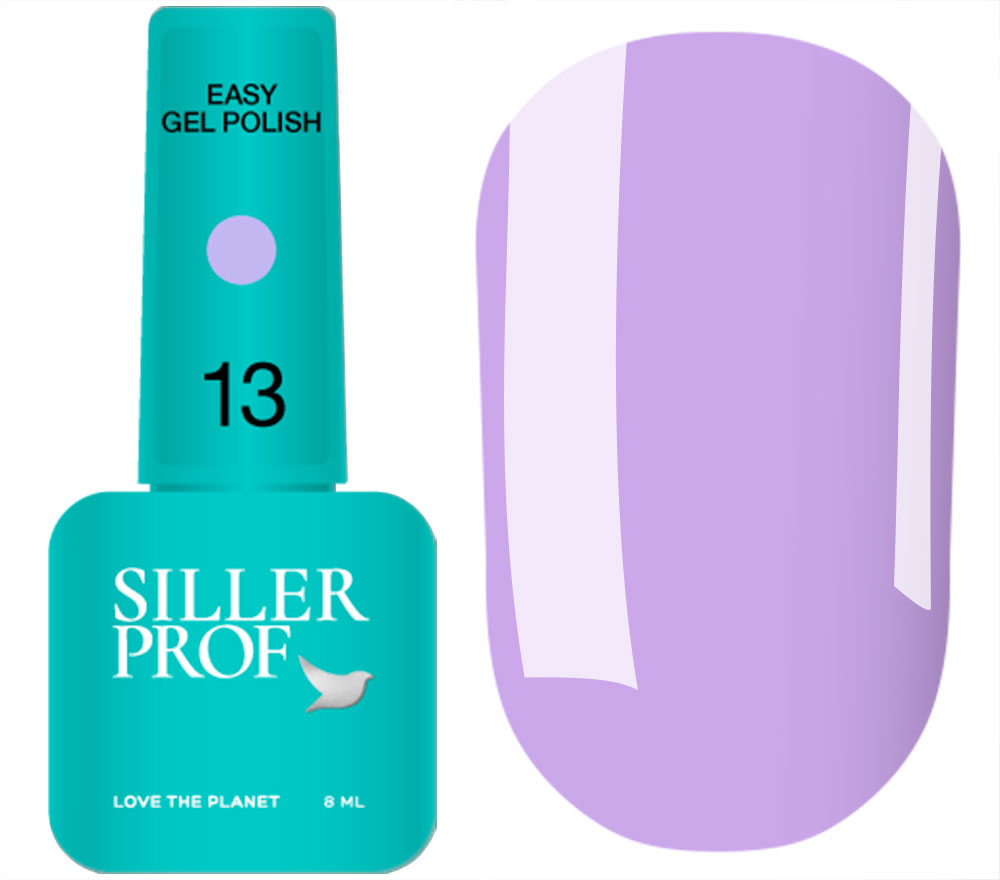 Siller One-step gel polish for nails One-step gel polish EASY No. 13, 8 ml