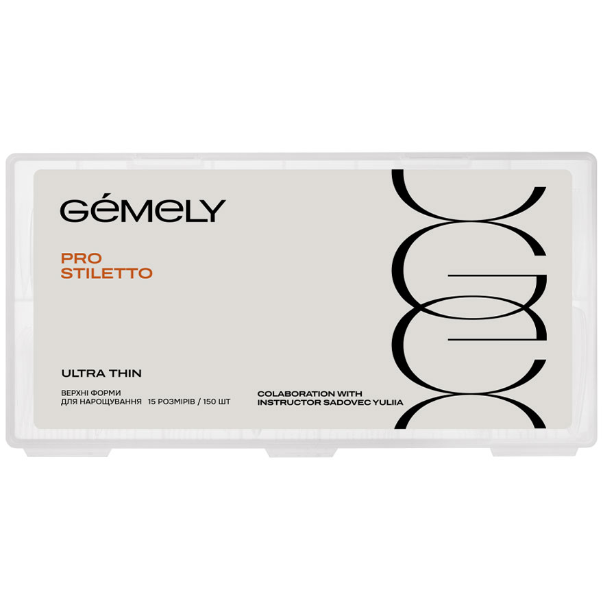GÉMELY ex GA&MA Верхние формы Upper forms Pro Stiletto Ultra Thin collaboration with @sadovec_yulia GÉMELY ex GA&MA Верхние формы Upper forms Pro Stiletto Ultra Thin collaboration with @sadovec_yulia