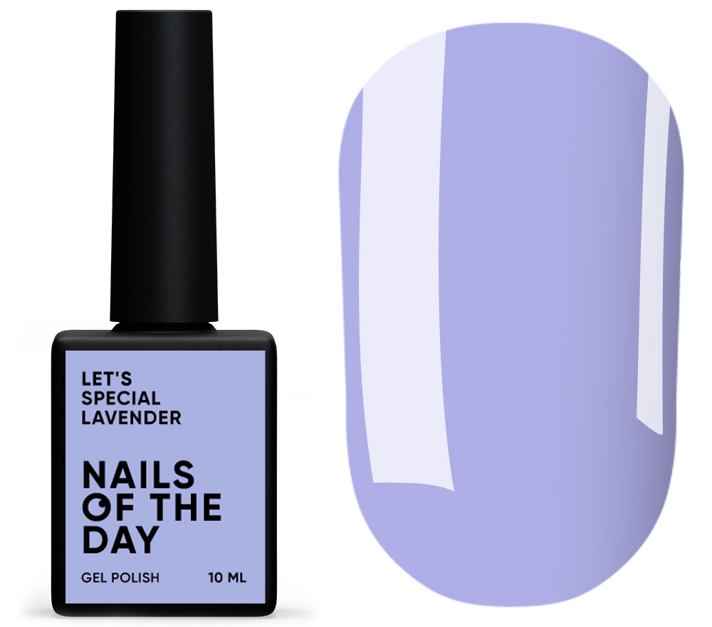 Nails Of The Day Гель-лак Let's special Lavender - ліловий, 10 мл