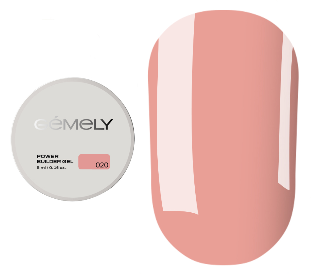 GÉMELY ex GA&MA Гель для нігтів Power Builder gel 020, 5 мл