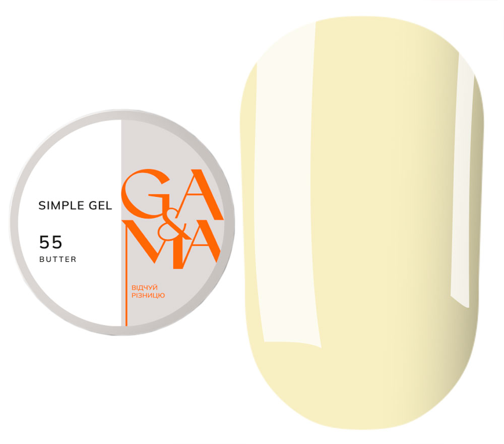 GA&MA Gel sample Simple gel 001 Clear, 15 ml
