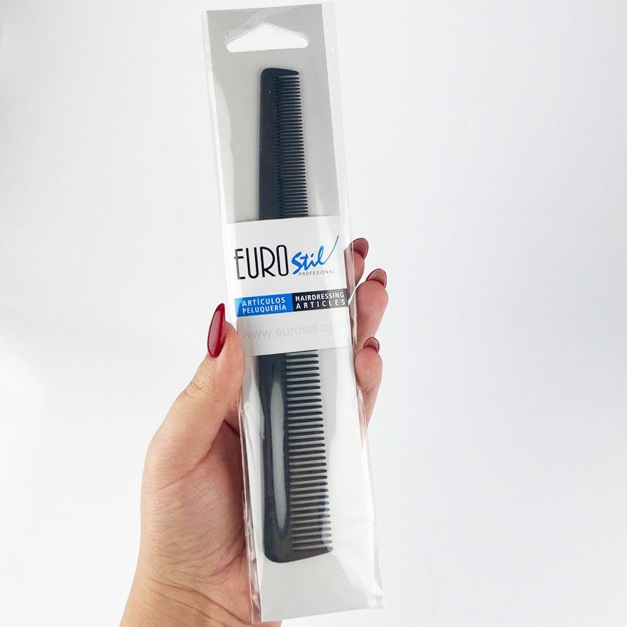 EUROstil Comb carbon 18 cm