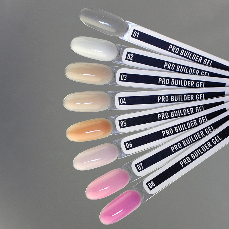 NUB Гель для ногтей Pro Builder Gel №08, 12 мл NUB Гель для ногтей Pro Builder Gel №08, 12 мл