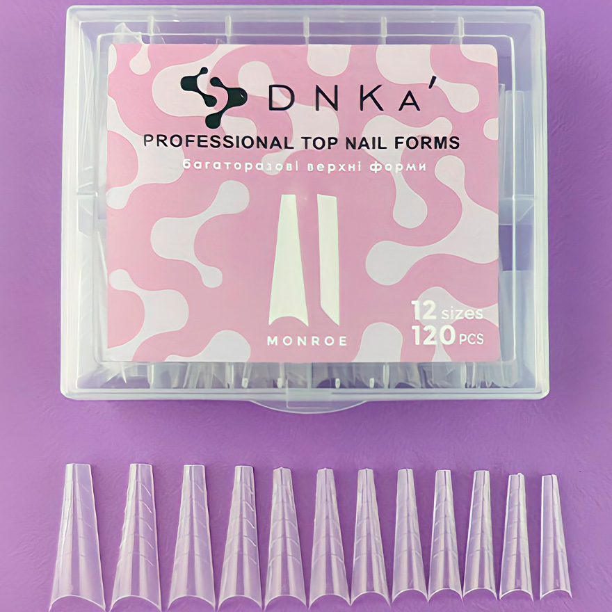 DNKa Верхні форми для моделювання Top Nail Monroe, 120 шт