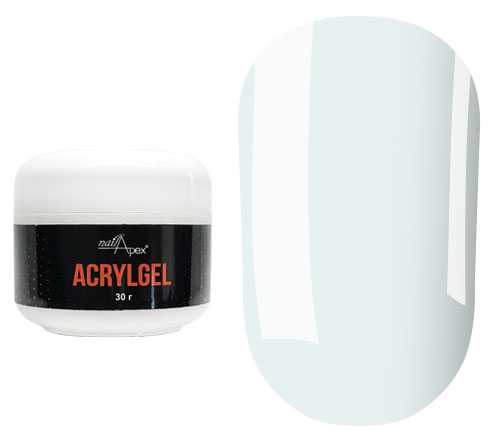 NailApex acrygel Moon Light (pale blue), 30 g