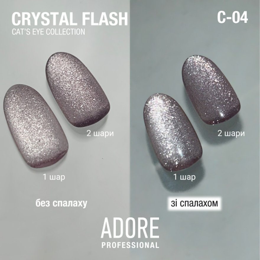 Gel varnish ADORE Professional No. 115 (bright light lime, neon), 7.5 ml