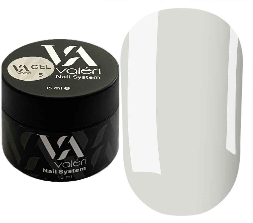 Valeri Гель для нігтів Builder Gel 05 Clear, 15 мл