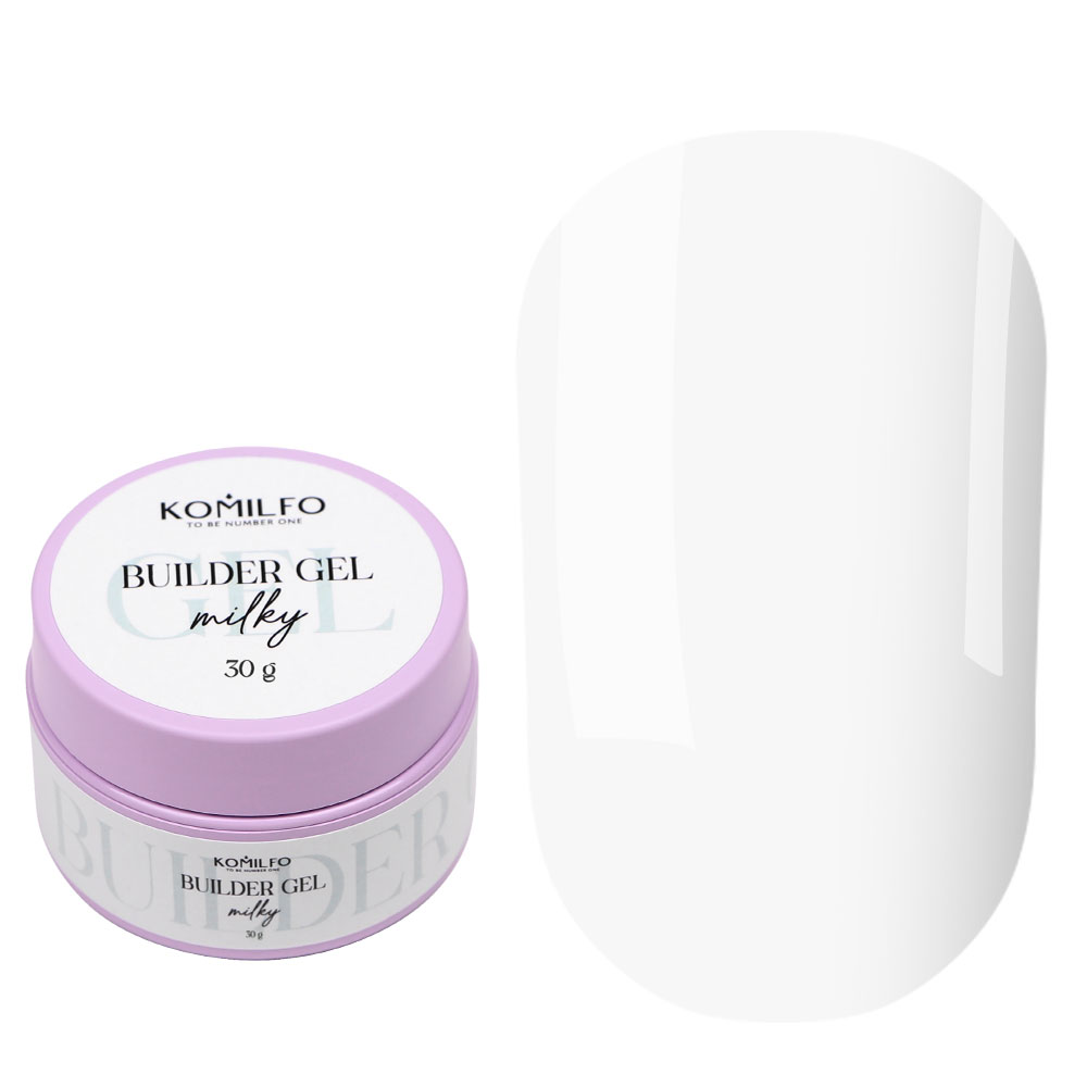 Komilfo Builder Gel Milky, 30 г