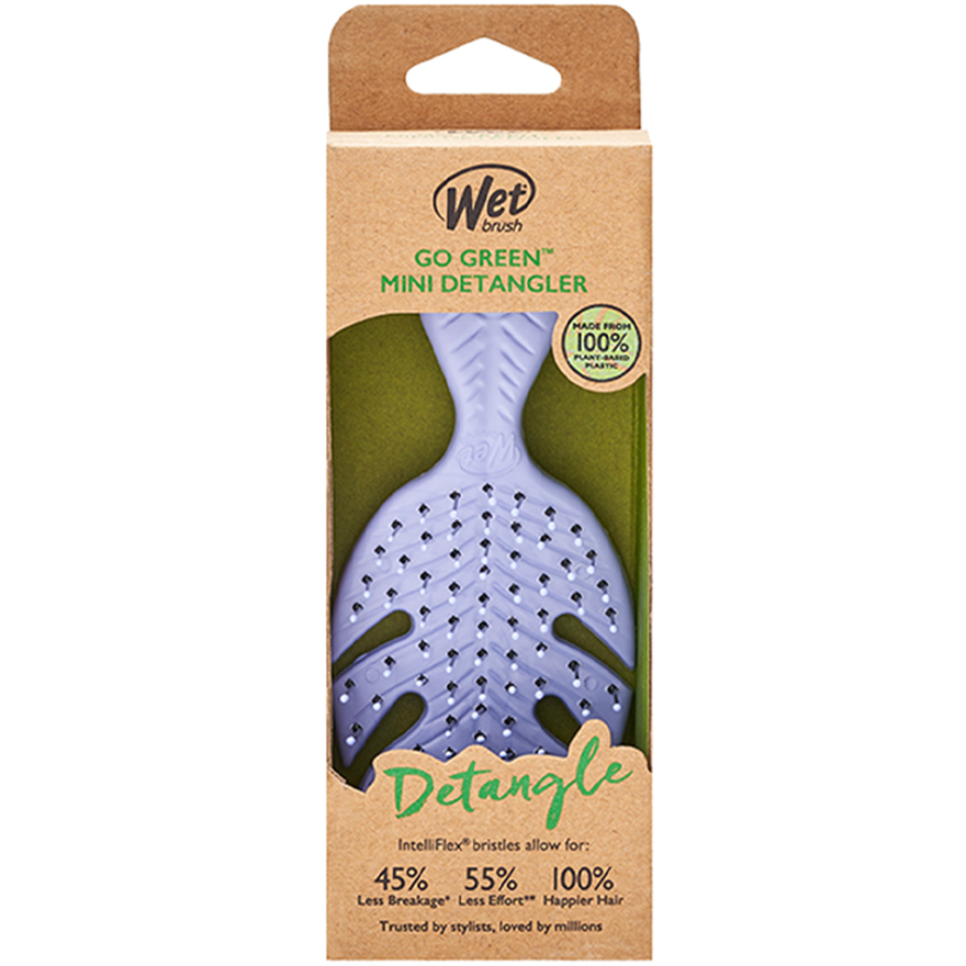 WET BRUSH Hair brush GO GREEN Detangler Mini - Purple WET BRUSH Hair brush GO GREEN Detangler Mini - Purple