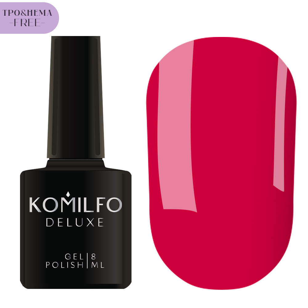 Gel varnish Komilfo DeLuxe Termo C003 (light brown, when heated - bright light green), 8 ml