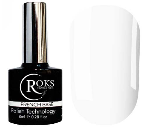 Rubber base French Roks №022 (белый), 8 мл