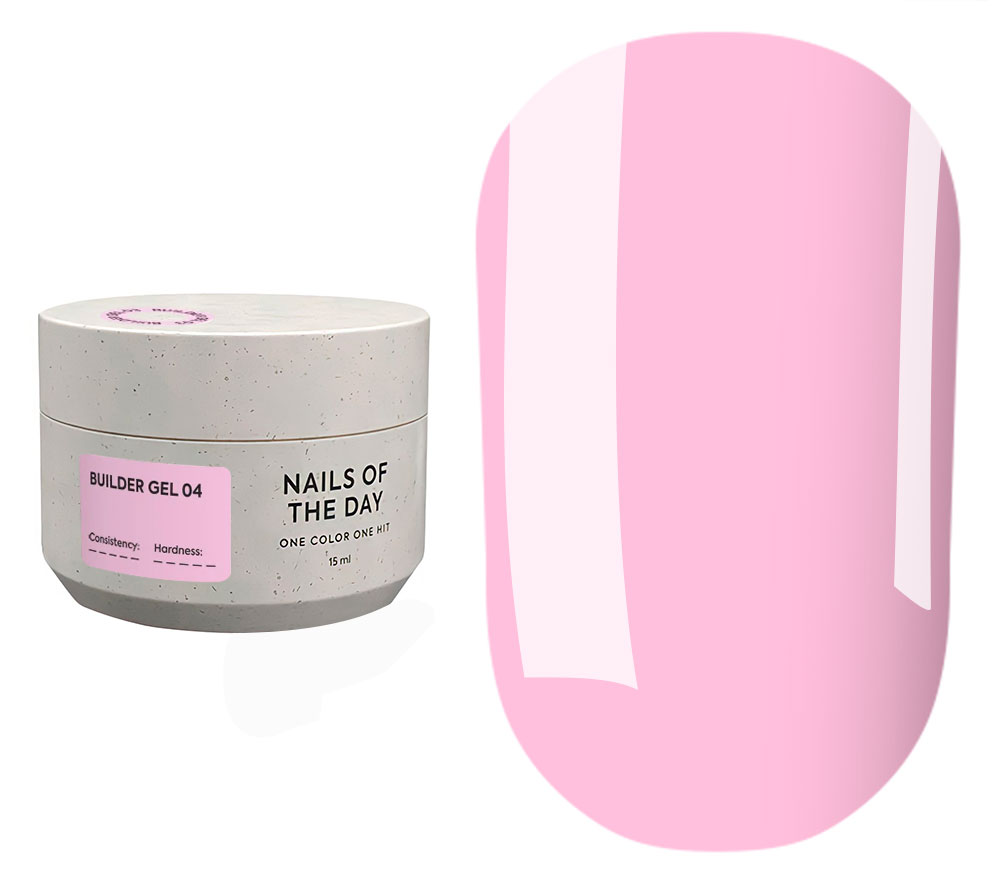 Nails Of The Day Гель для нігтів Builder gel 04, 15 мл