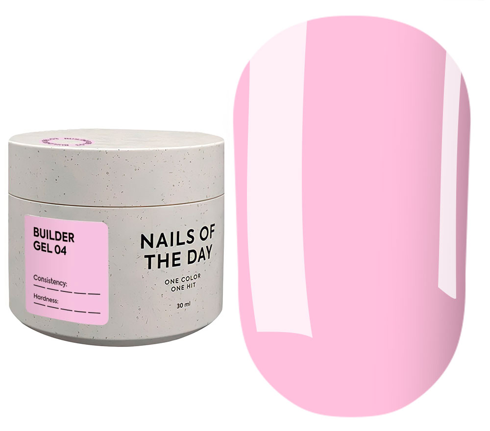 Nails Of The Day Гель для нігтів Builder gel 04, 30 мл