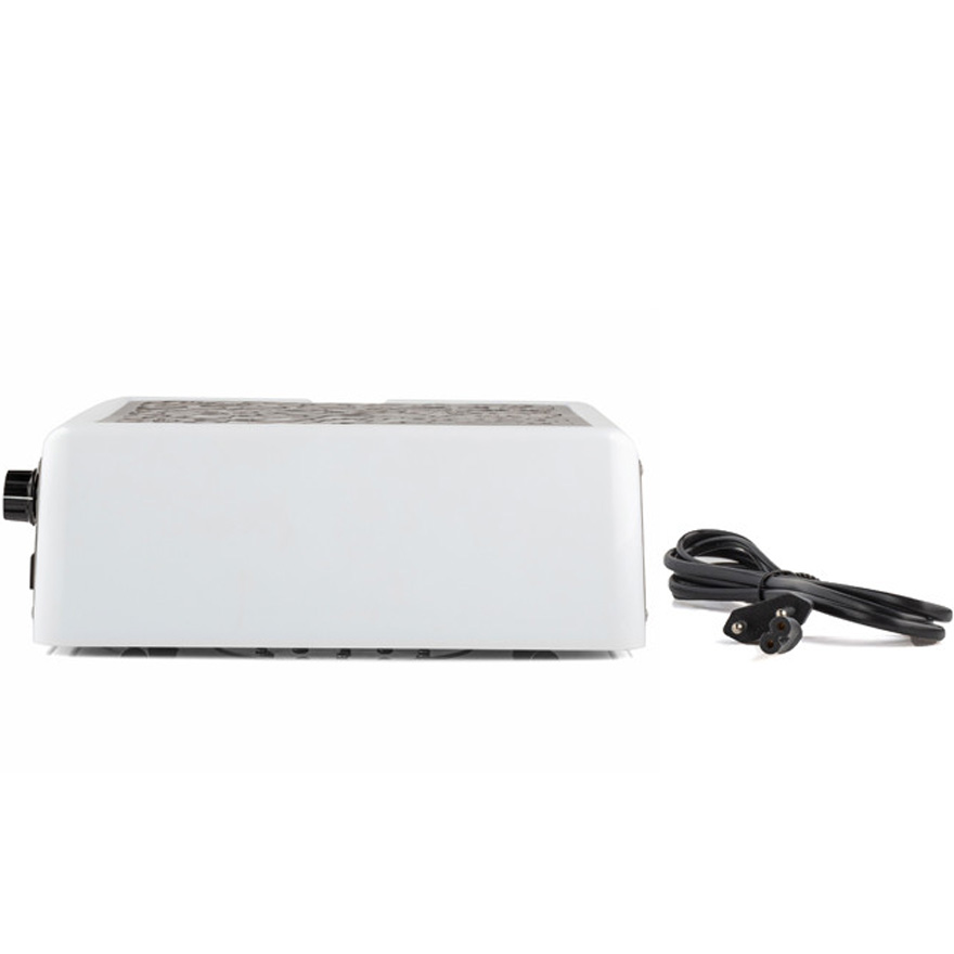 AIR MAX Manicure extractor hood Panther '24, 220V, white with steel panel (24 months warranty)