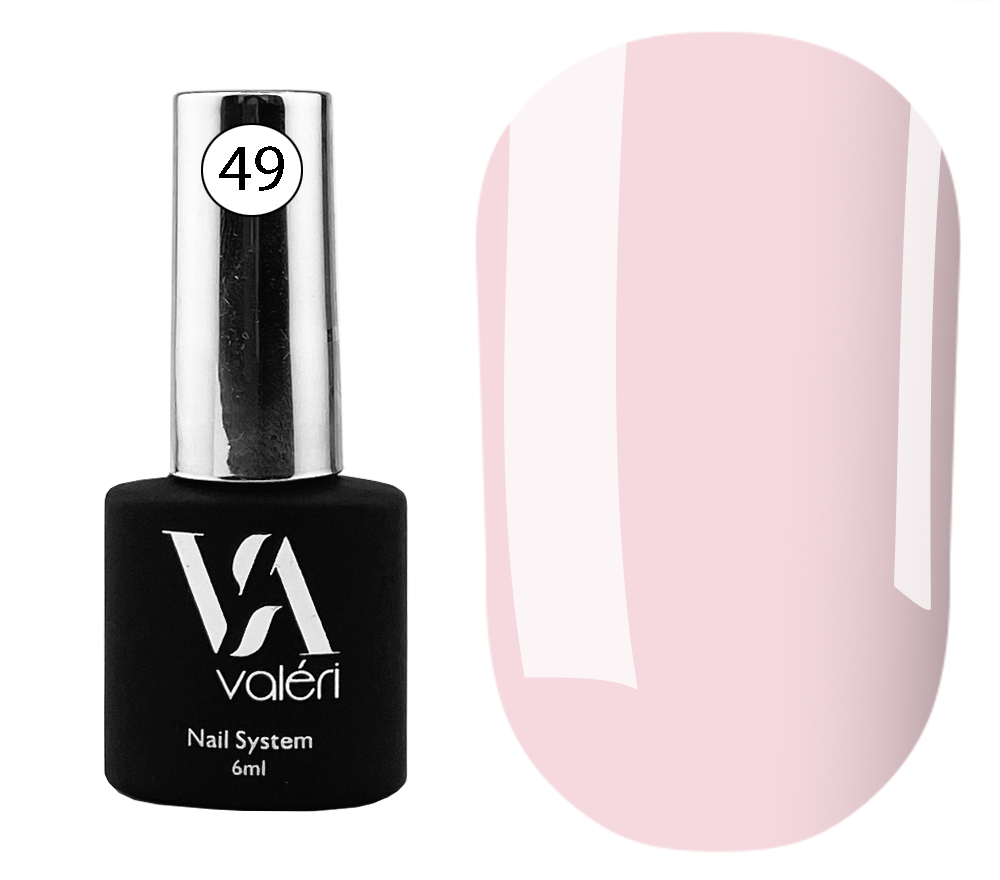 Valeri Nail base Color Base 049 (powder pink), 6 ml
