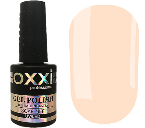 OXXI Гель-лак для ногтей №171 (розово-кремовый, эмаль), 10 мл