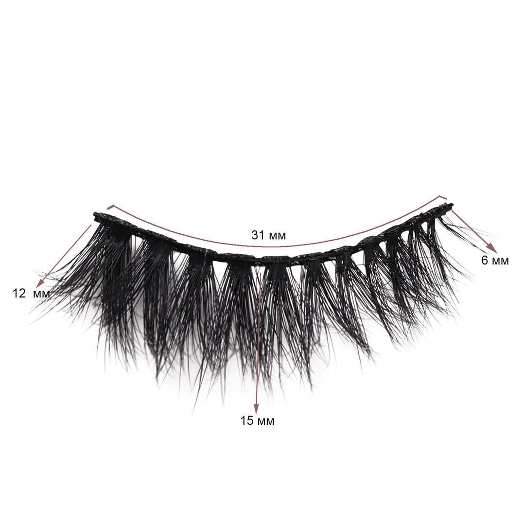 ZIDIA Lashes, style Lash Goals - reusable false eyelashes False Mink