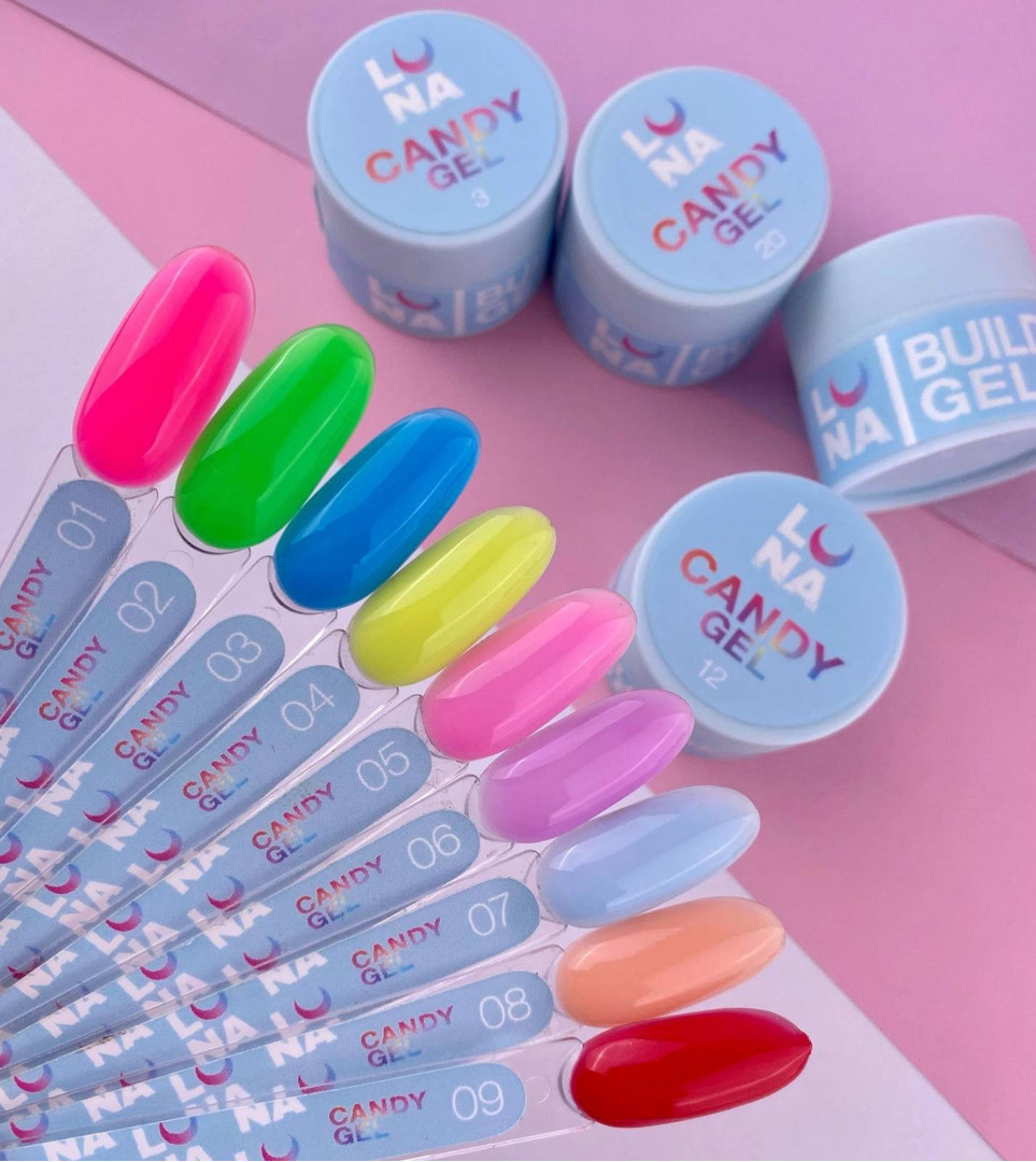 LUNA Гель для наращивания Candy Gel №12, 15 мл LUNA Гель для наращивания Candy Gel №12, 15 мл