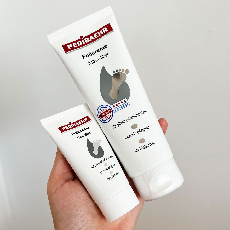Baehr foot cream with microsilver, 30 ml