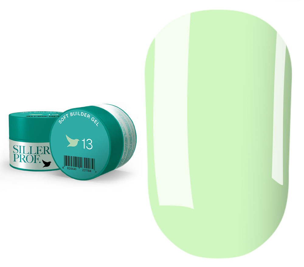 Siller гель для нігтів Soft Builder Gel № 0013, 15 мл Siller гель для нігтів Soft Builder Gel № 0013, 15 мл