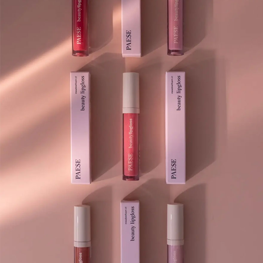 УЦІНКА до 06.2026 PAESE Beauty Lipgloss with Meadowfoam Seed Oil Блиск для губ - 04 Glowing, 3,4 мл