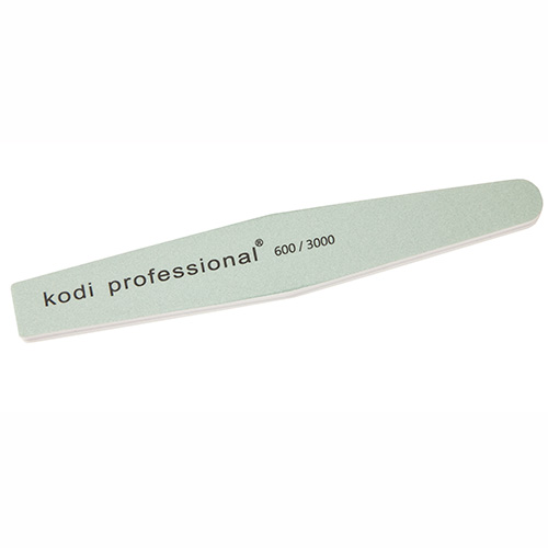 Полировщик для ногтей Kodi Professional серый 600/3000, ромб