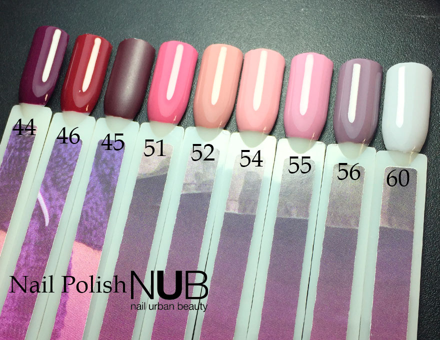 NUB 051 Celebrity nail polish (lilac-pink, enamel), 14 ml